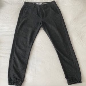 Publish Jogger Wool 30 Black Grey